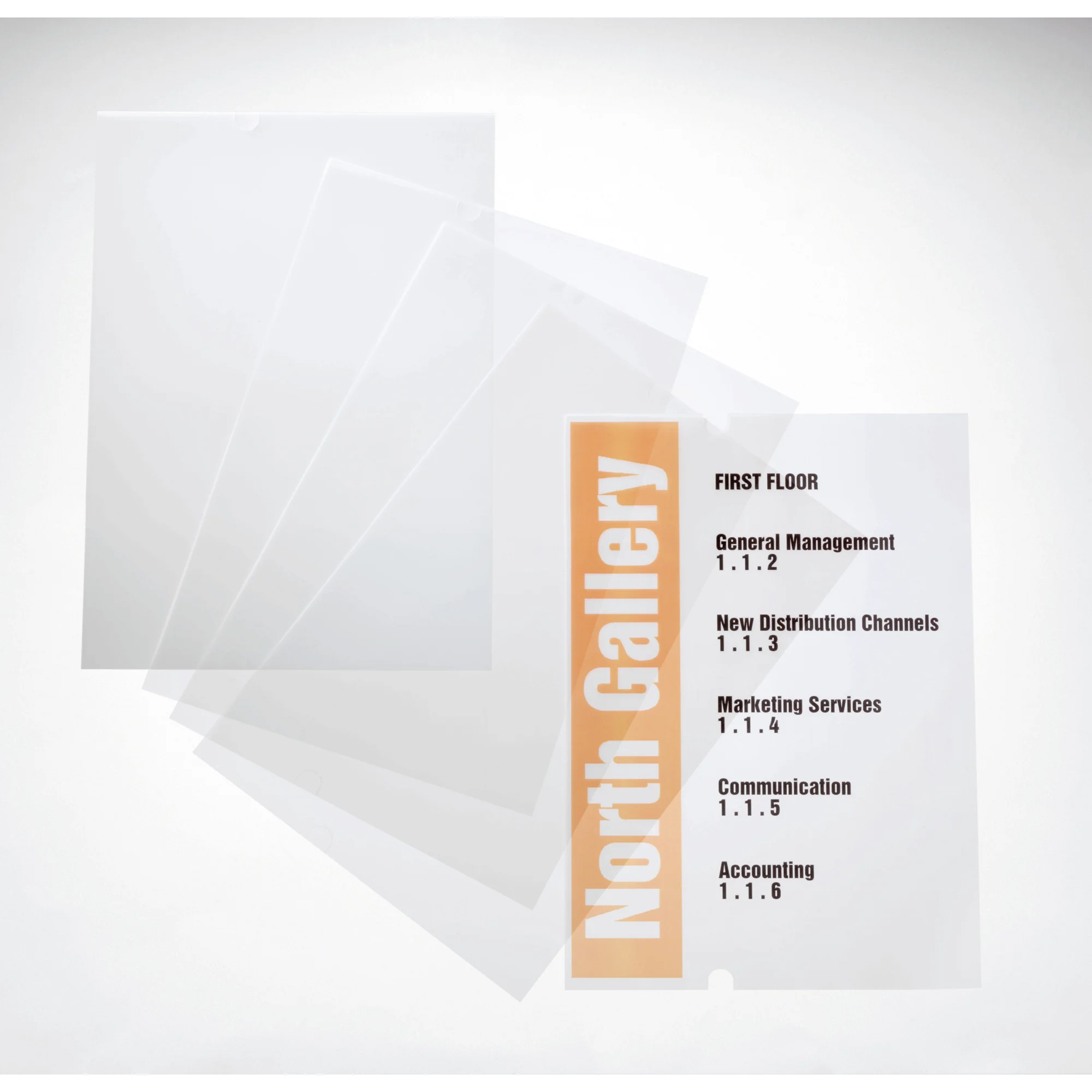 DURABLE Folien CRYSTAL SIGN refill, DIN A4 (EAN: 4005546403779)