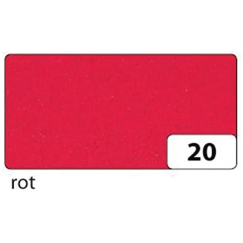folia Moosgummi, (B)200 x (H)290 mm, hochrot (EAN: 4001868231205)