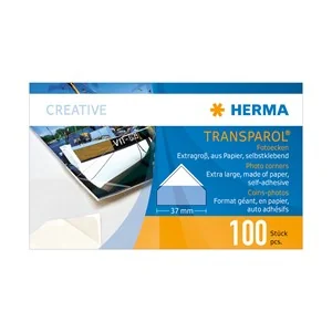 HERMA Transparol Foto-Ecken, extra groß, 2er-Streifen (EAN: 4008705013024)