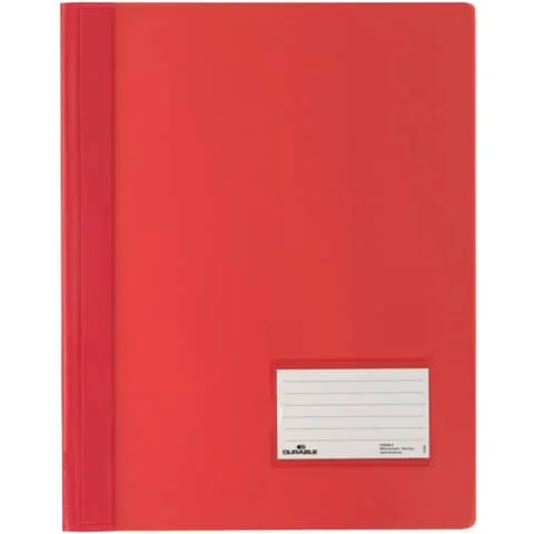 DURABLE Schnellhefter DURALUX, DIN A4, rot-transluzent (EAN: 4005546201610)