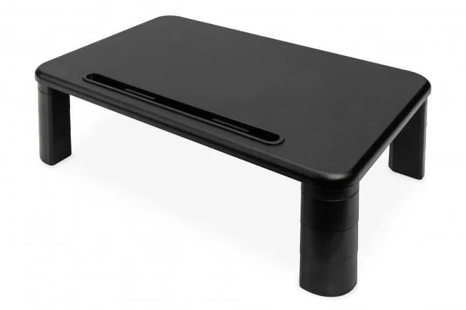 DIGITUS Monitorständer/Monitorerhöhung, schwarz (EAN: 4016032454564)