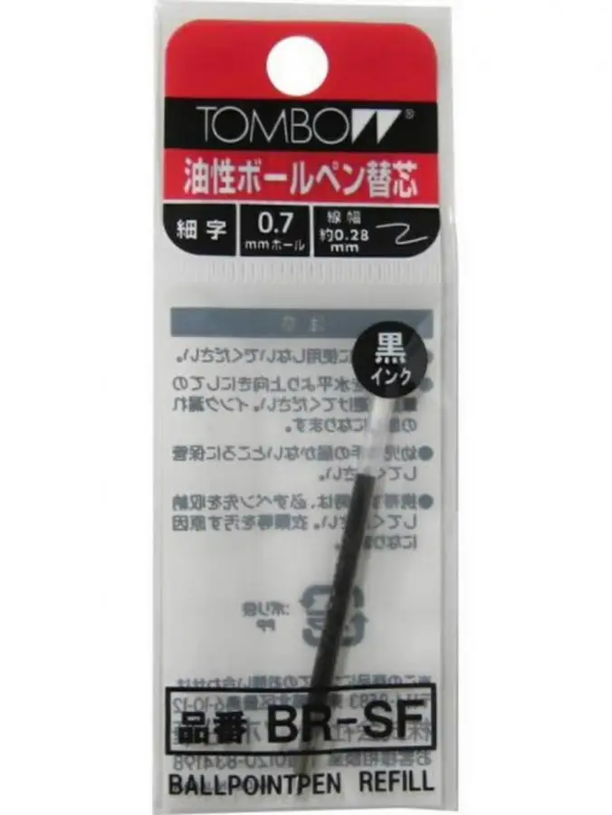 Tombow Kugelschreiber-Mine "BR-SF", schwarz (EAN: 4901991635980)