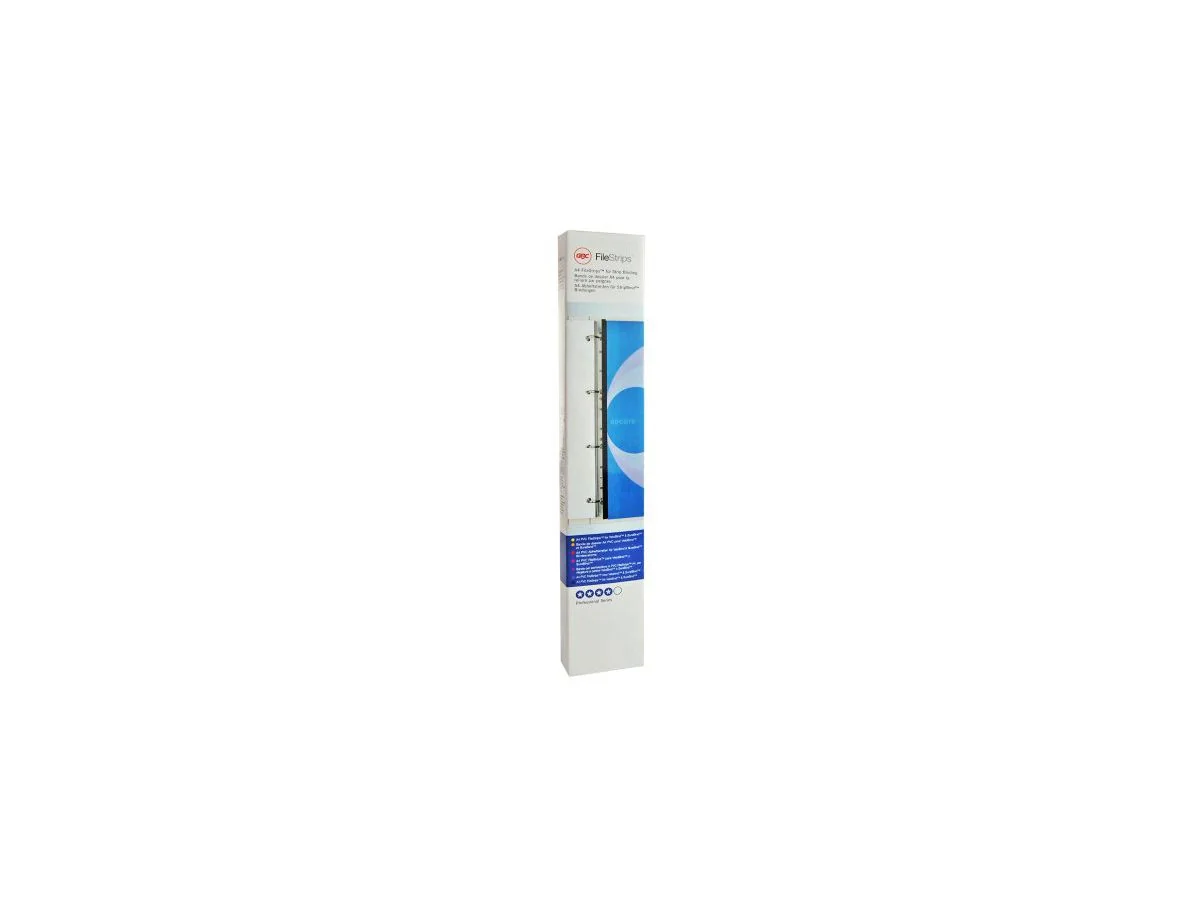GBC Abheftzunge für Thermobindemappen, aus PVC, weiß (EAN: 0013465412356)