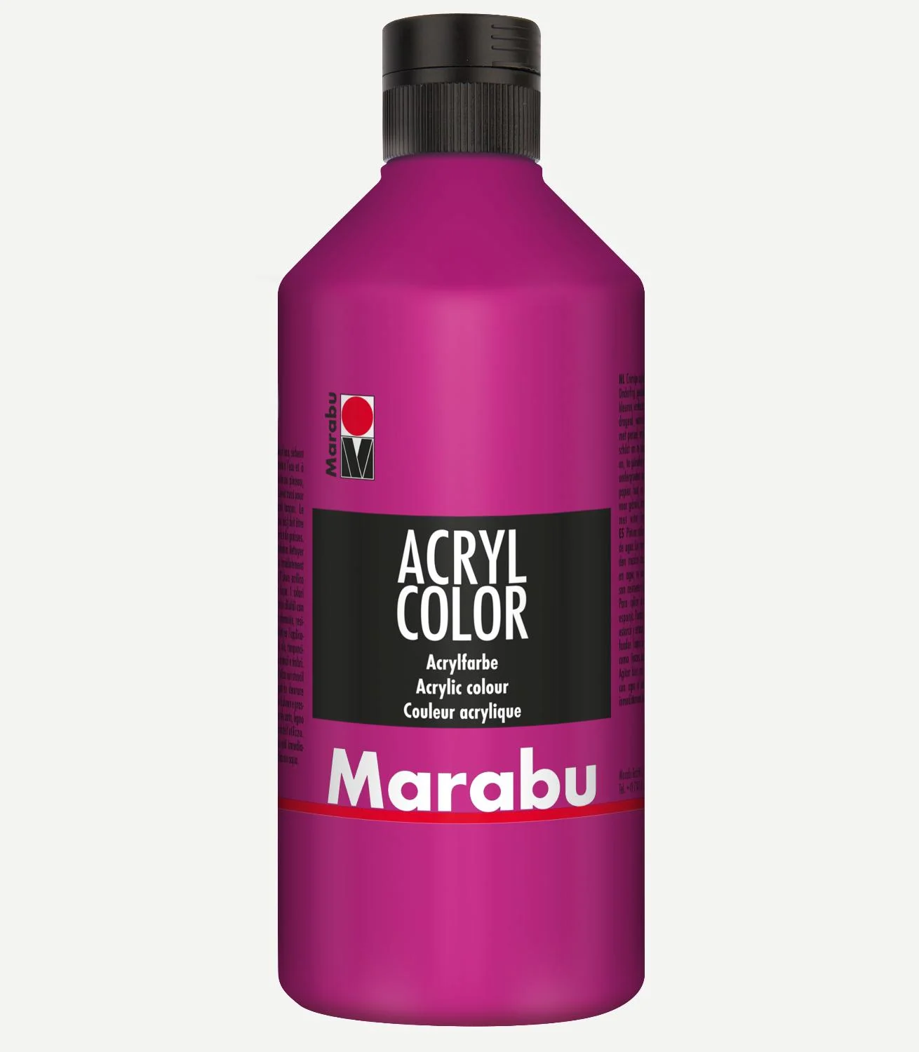 Marabu Acrylfarbe Acryl Color, 500 ml, magenta 014 (EAN: 4007751775924)