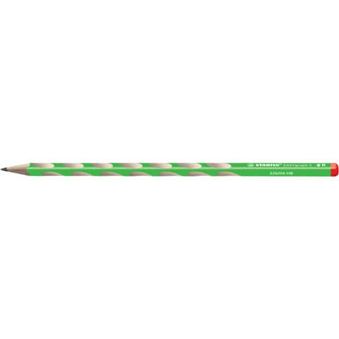 STABILO Bleistift EASYgraph S, Härtegrad: HB, grün (EAN: 4006381530699)