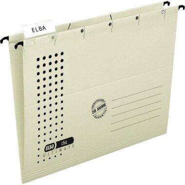 ELBA Hängemappe chic ULTIMATE, DIN A4, chamois (EAN: 4002030851368)