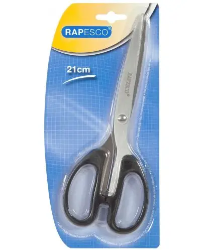 RAPESCO Büroschere, Länge: 210 mm, schwarz (EAN: 5018505020398)