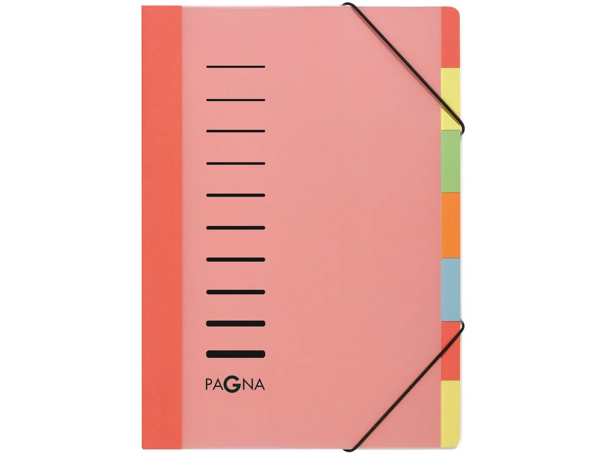 PAGNA Ordnungsmappe DESKORGANIZER Lucy Colors, rot (EAN: 4013951010406)
