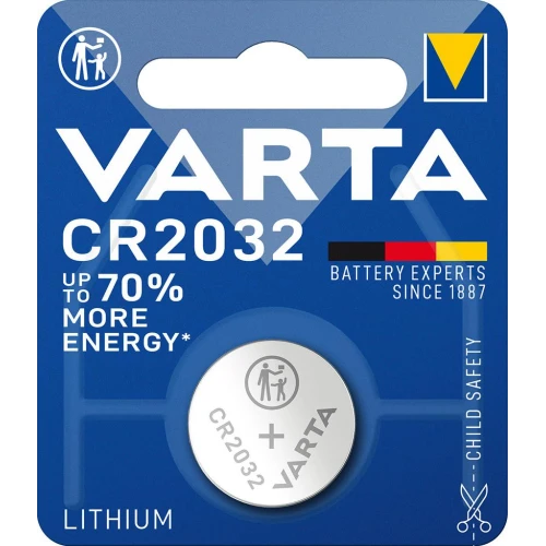 VARTA Lithium Knopfzelle "Professional Electronics", CR2032 (EAN: 4008496276882)