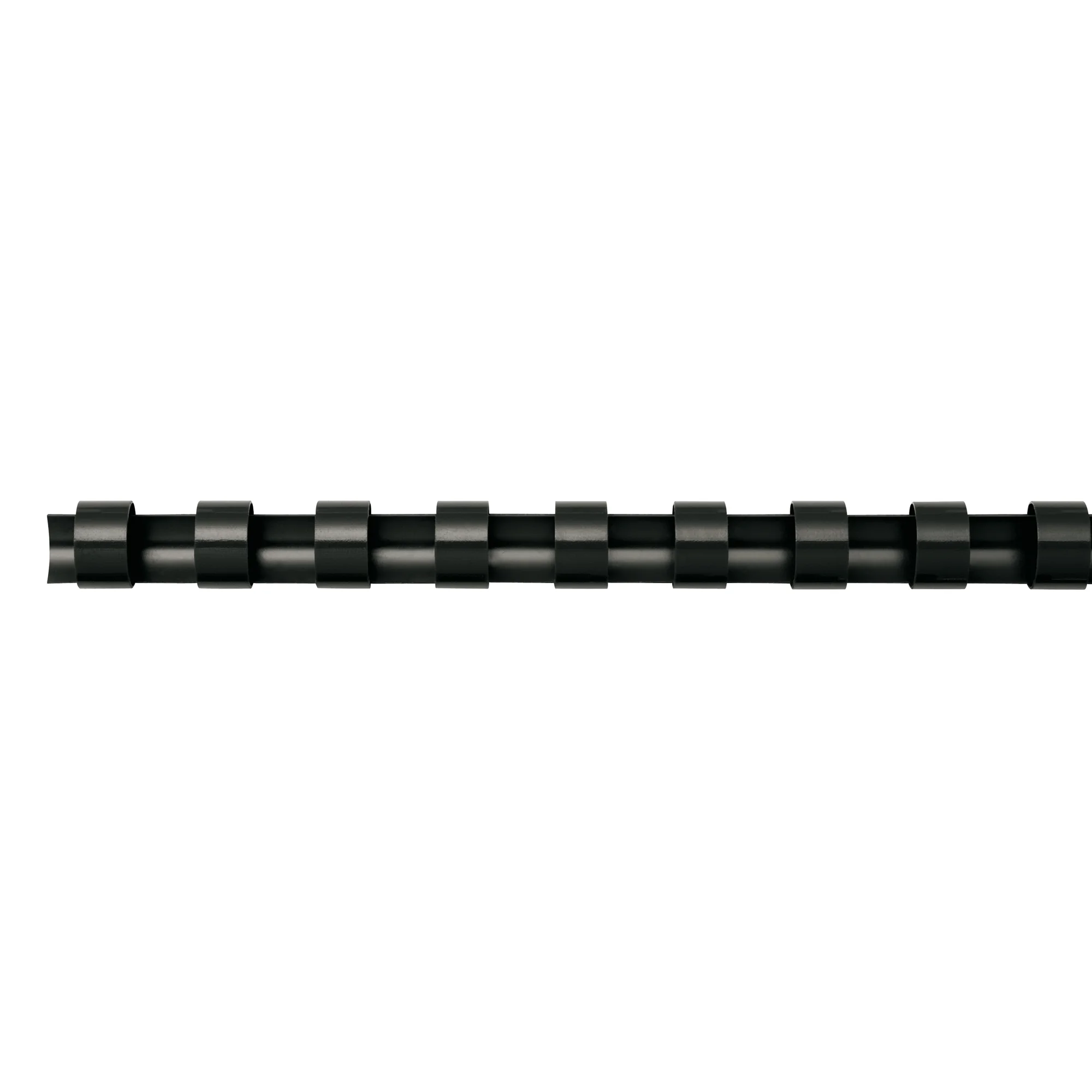 Fellowes Plastikbinderücken, DIN A4, 21 Ringe, 12 mm,schwarz (EAN: 0077511534652)