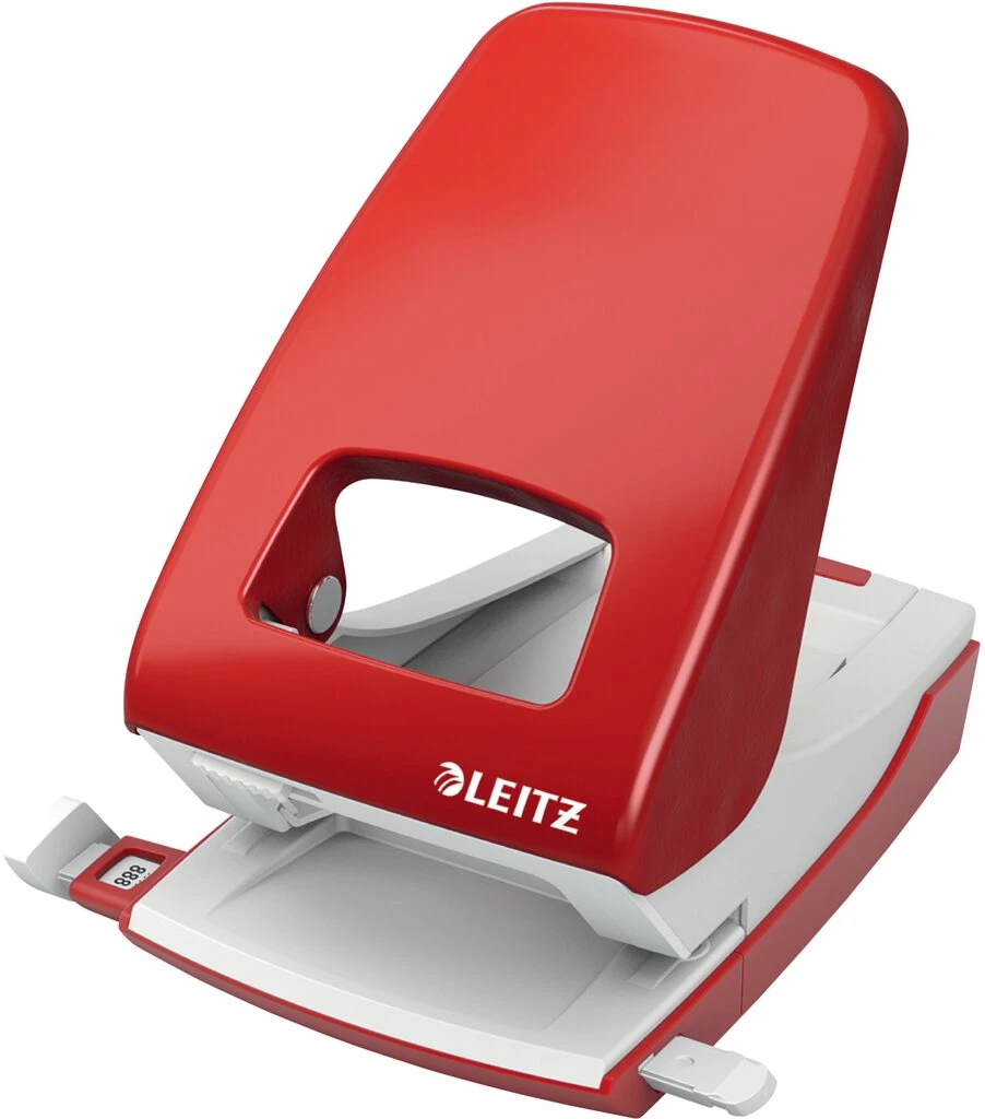 LEITZ Registraturlocher Nexxt 5138, rot (EAN: 4002432310753)