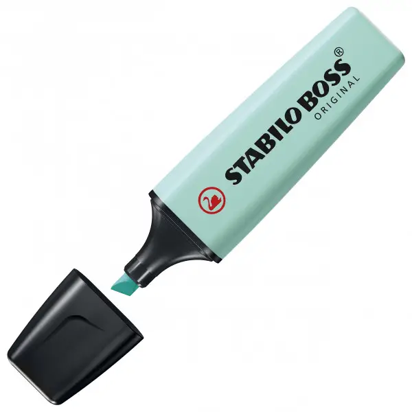 STABILO Textmarker BOSS ORIGINAL Pastel, pastelltürkis (EAN: 4006381492324)