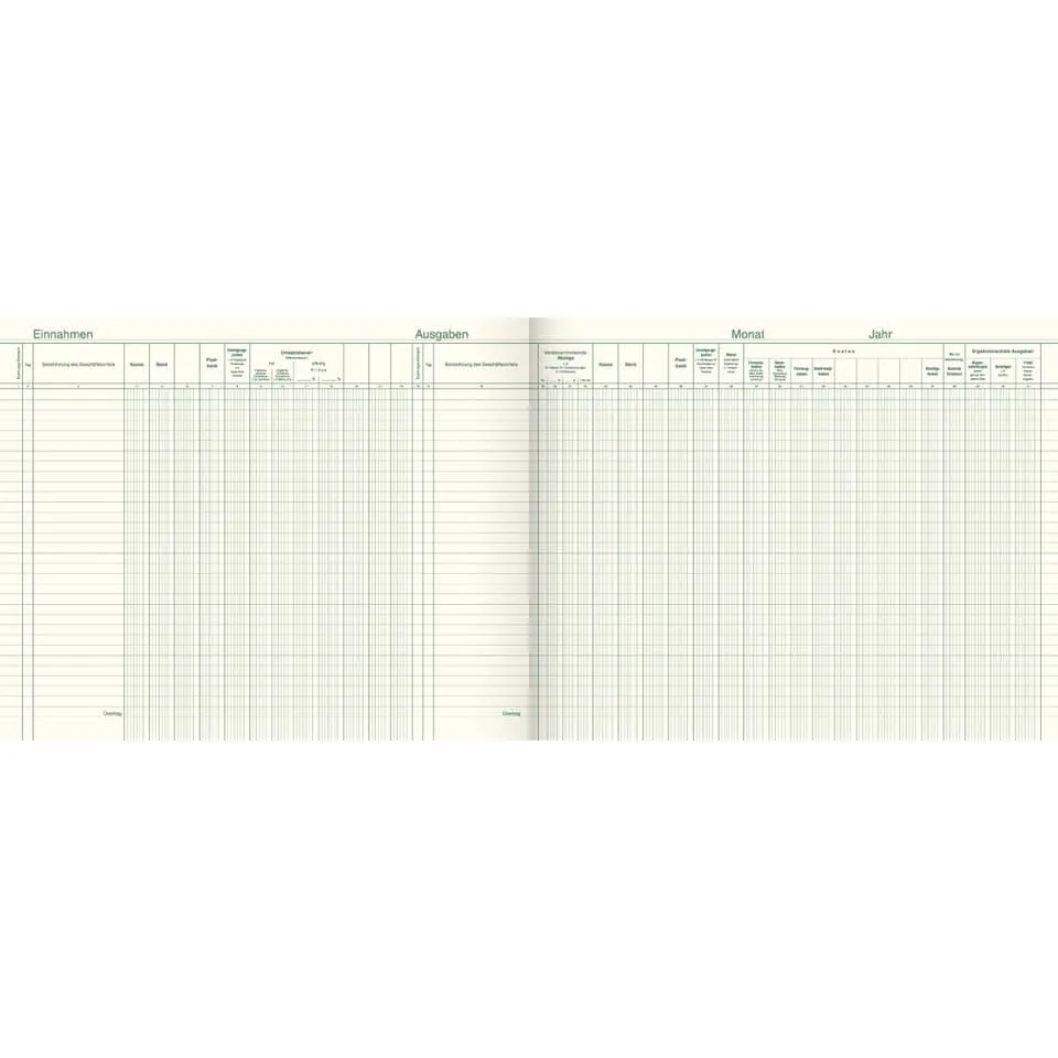 KÖNIG & EBHARDT Kassenbuch "Finka", 400 x 320 mm (EAN: 4014149133709)