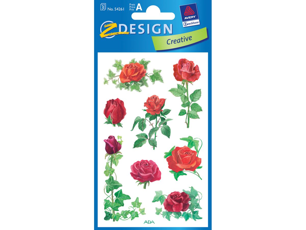 ZDesign CREATIVE Sticker "Rosen Efeu" (EAN: 4004182542613)