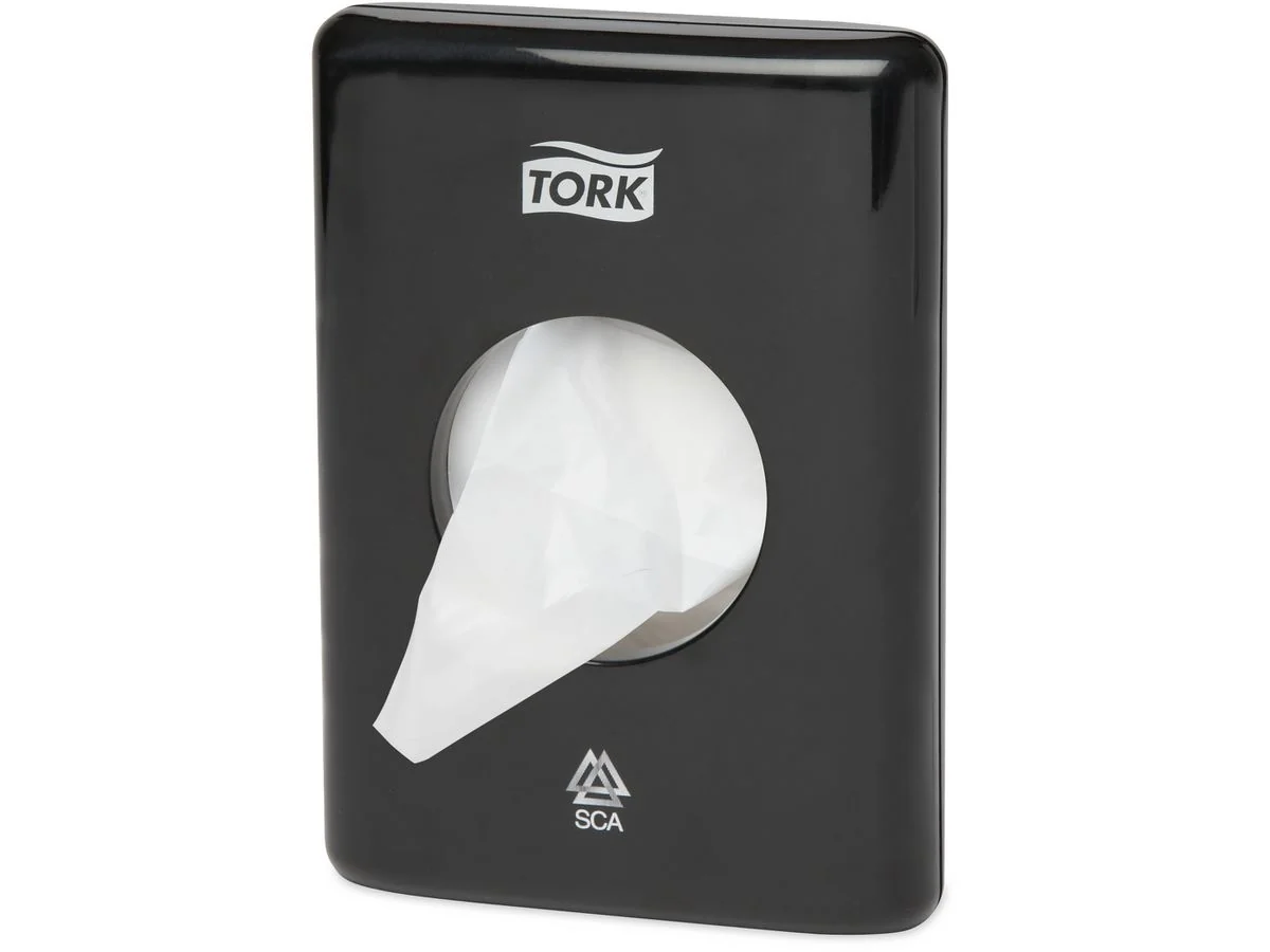 TORK Hygienebeutelspender ELEVATION, Kunststoff, schwarz (EAN: 7322540557978)