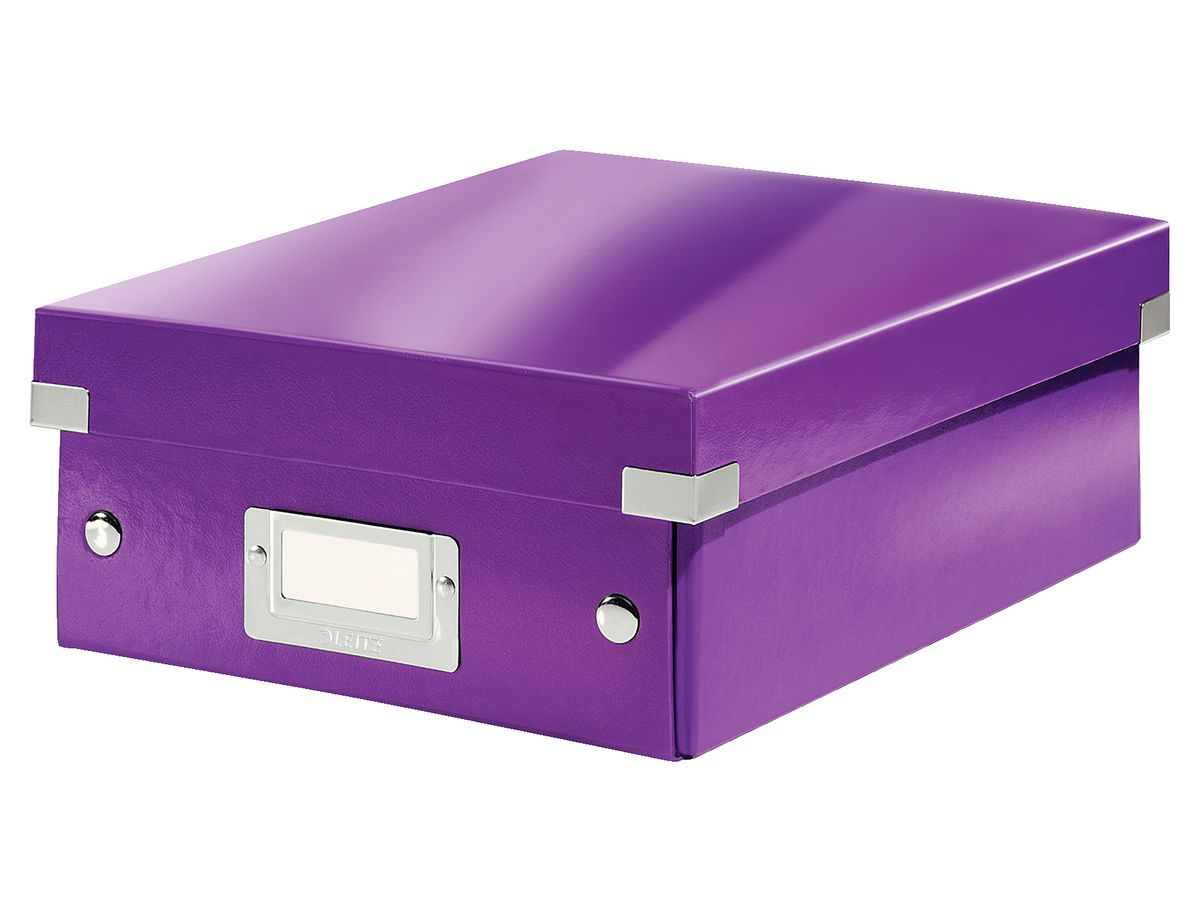LEITZ Organisationsbox Click & Store WOW, klein, violett (EAN: 4002432105106)