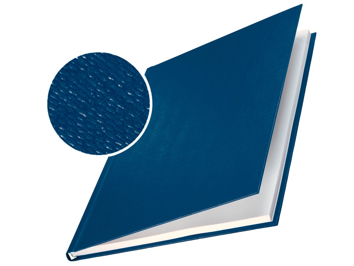 LEITZ Buchbindemappe impressBind, A4, 24,5 mm, blau, Hard (EAN: 4002432373604)