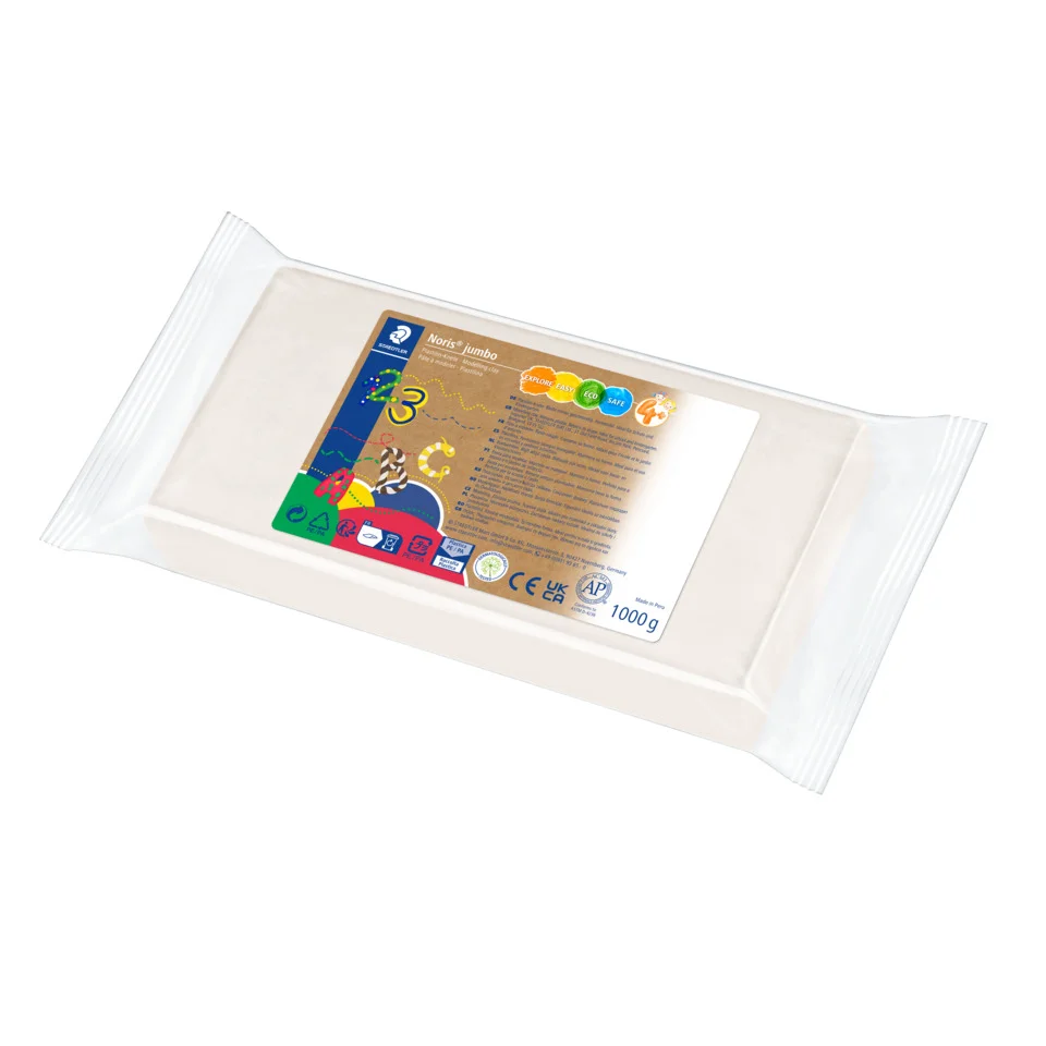 STAEDTLER Plastilin-Knete Noris, weiß (EAN: 4006608842109)