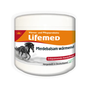 Lifemed Pferdebalsam, wärmend, 500 ml Tiegel (EAN: 4255802200189)