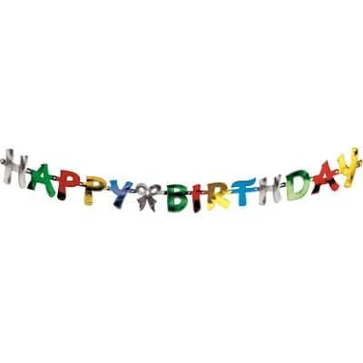 PAPSTAR Girlanden-Kette "Happy Birthday" (EAN: 4002911186985)
