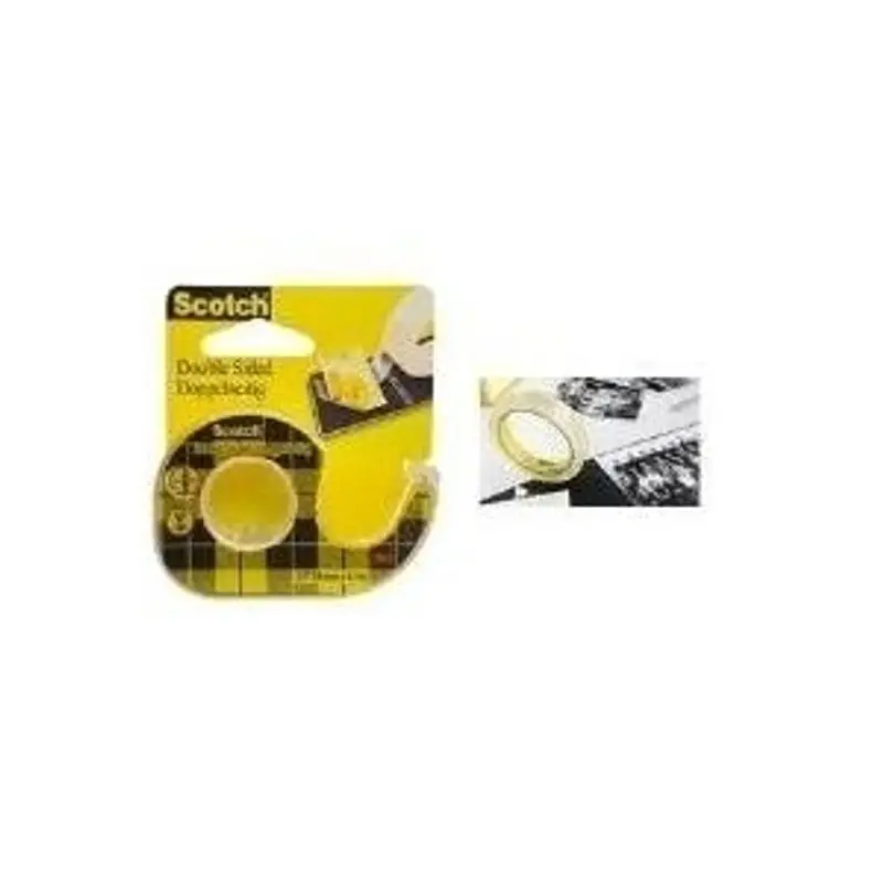 3M Scotch doppelseitiger Klebefilm 665, 12 mm x 7,9 m (EAN: 0051131791695)