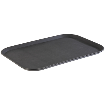 APS Serviertablett NOSLIDE, 530 x 20 x 365 mm, schwarz (EAN: 4004133005174)