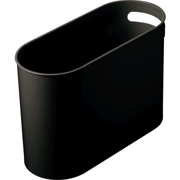 helit Papierkorb "the oval", 22 Liter, PS, schwarz (EAN: 4012086050851)