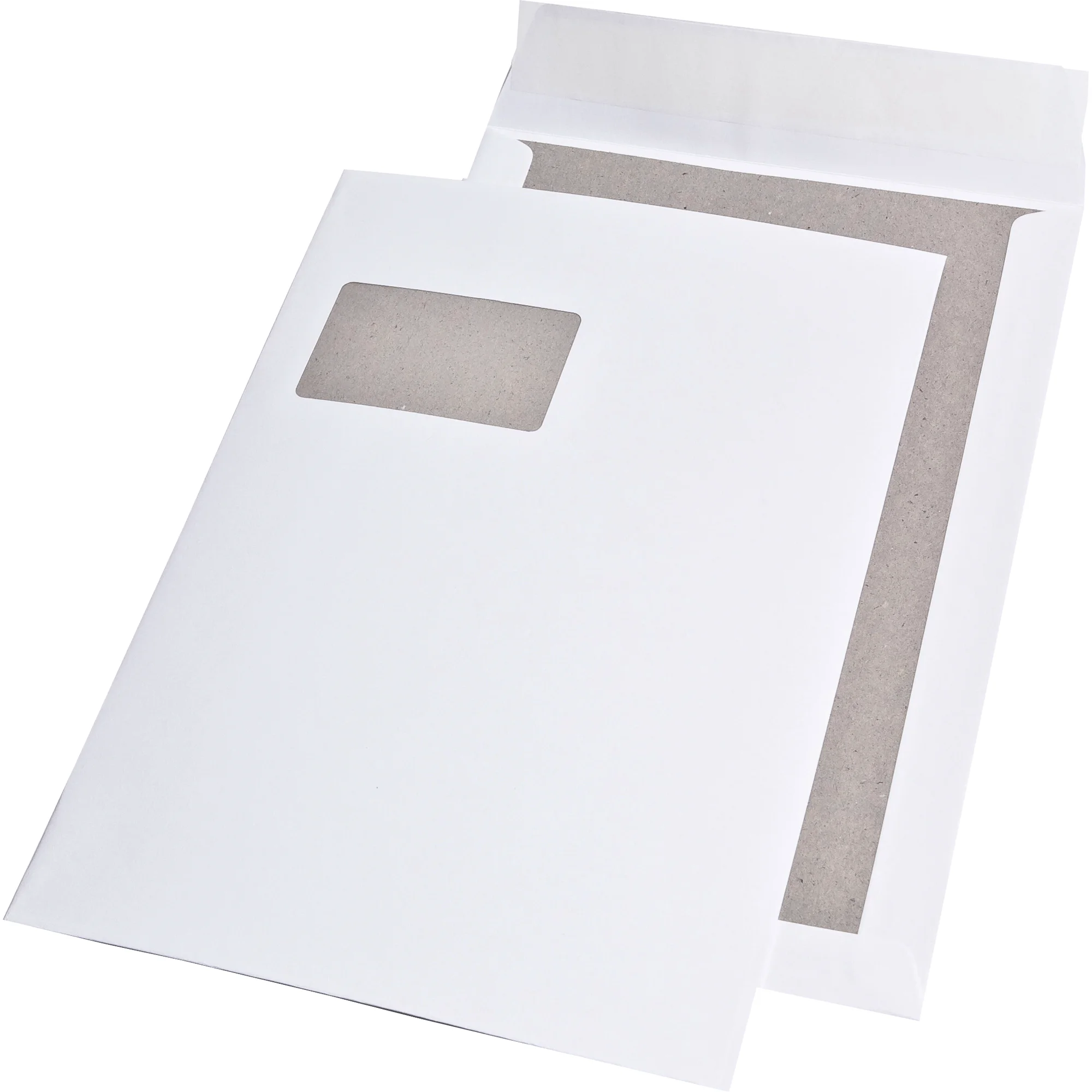 MAILmedia Papprückwandtaschen C4, mit Fenster, weiß (EAN: 4018529003620)