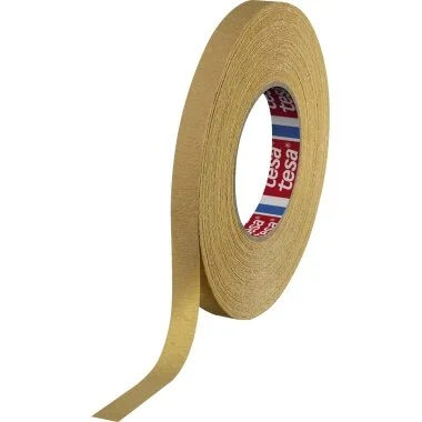 tesa Maler Krepp 4319 Papierabdeckband, 15 mm x 50 m, hellbraun (EAN: 4005800017698)