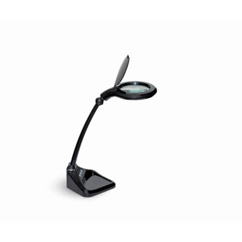 MAUL LED-Lupenleuchte MAULiris, dimmbar, schwarz (EAN: 4002390078351)