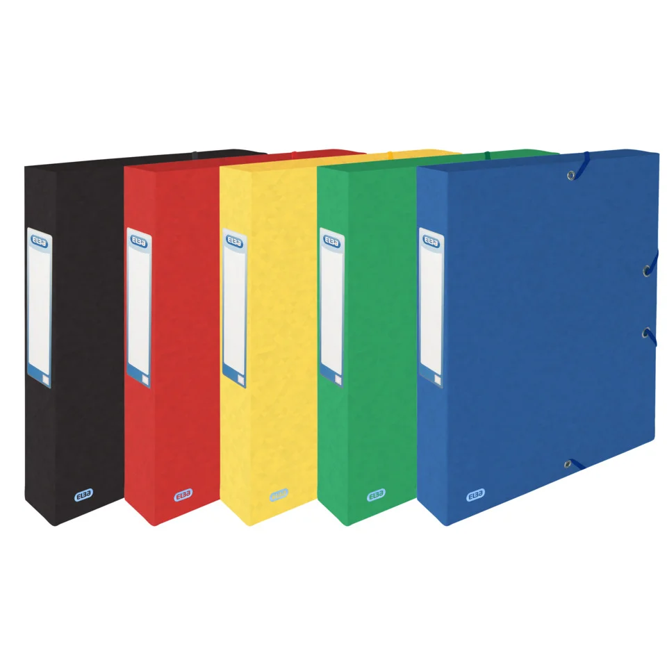 Oxford Sammelbox Top File+, 40 mm, DIN A4, farbig sortiert (EAN: 3045050392214)
