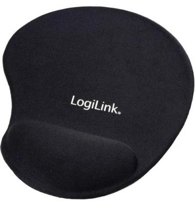 LogiLink Gel Handgelenkauflage mit Maus Pad, schwarz (EAN: 4260113569306)