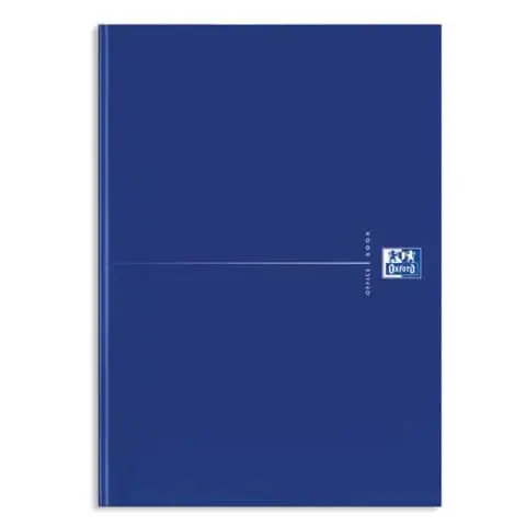 Oxford Notizbuch "Original Blue" - gebunden, DIN A4, liniert (EAN: 3020120023519)