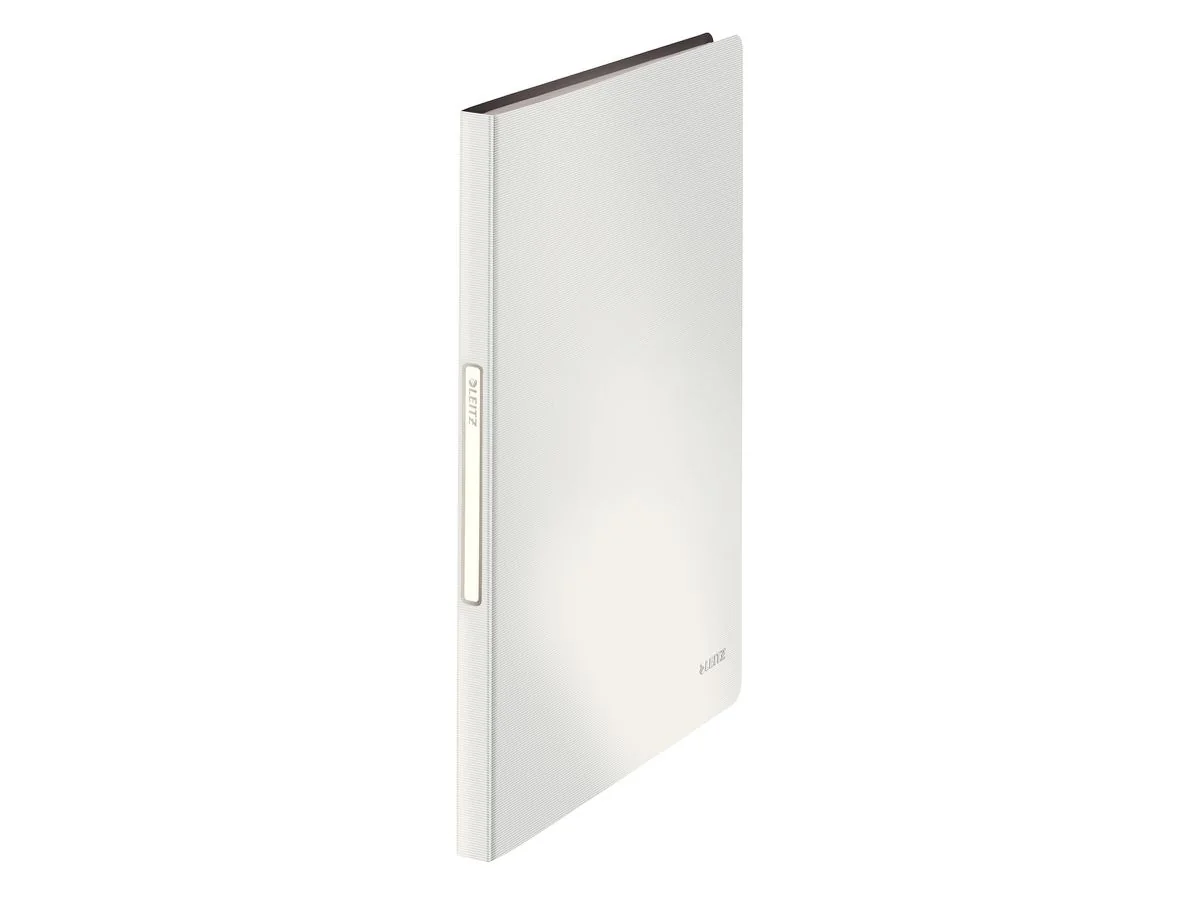 LEITZ Sichtbuch Solid, A4, PP, mit 40 Hüllen, weiß (EAN: 4002432114801)