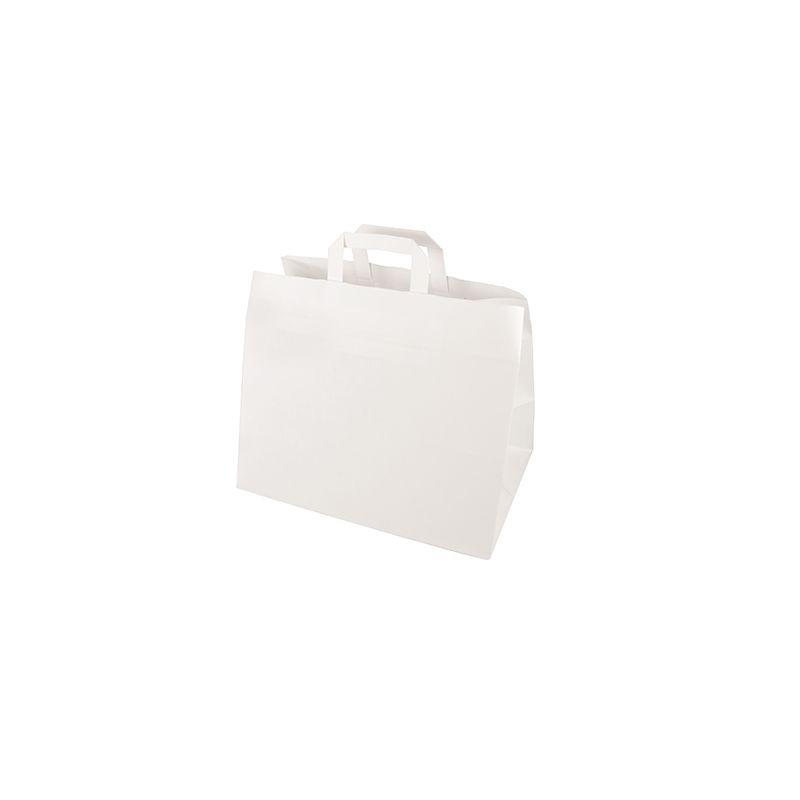 PAPSTAR Papier-Tragetasche, 320 x 170 x 270 mm, weiß (EAN: 4002911330401)