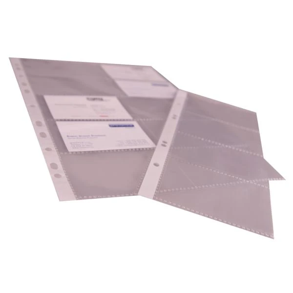 proOFFICE Visitenkarten-Prospekthülle, DIN A4, PP-Folie (EAN: 8595033202092)