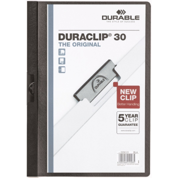 DURABLE Klemmhefter DURACLIP ORIGINAL 30, DIN A4, schwarz (EAN: 4005546203690)