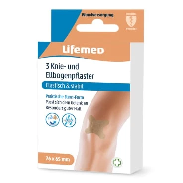 Lifemed Knie- und Ellbogenpflaster "Allround", hautfarben (EAN: 4251594210153)