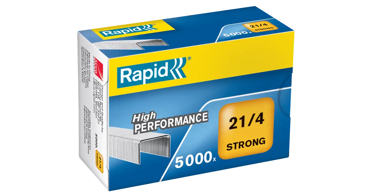Rapid Heftklammern Strong 21/4, galvanisiert (EAN: 7313468674007)