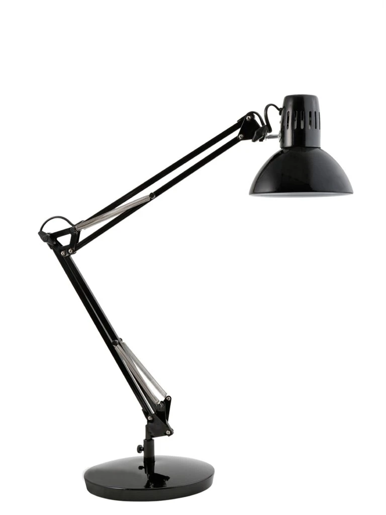 ALBA Tischleuchte "ARCHI", Klemme/Sockel, schwarz (EAN: 3129710008612)