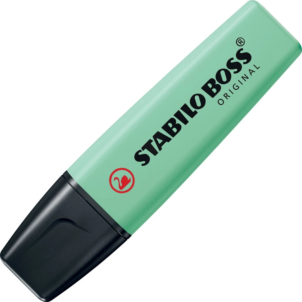 STABILO Textmarker BOSS ORIGINAL Pastel, pastellgrün (EAN: 4006381492263)