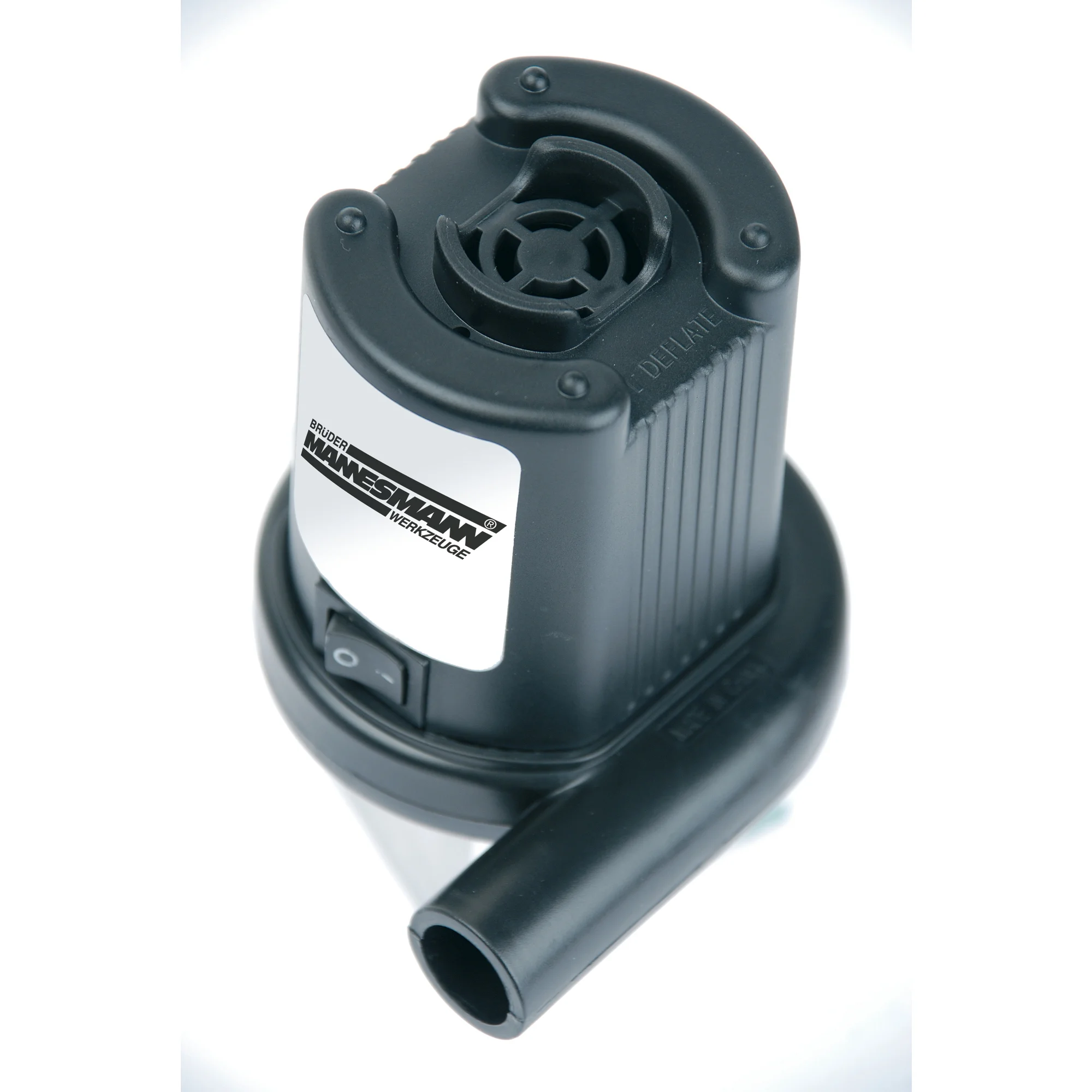 BRÜDER MANNESMANN Elektro-Luftpumpe, 210 l/min, 0,021 bar, schwarz (EAN: 4003315705413)