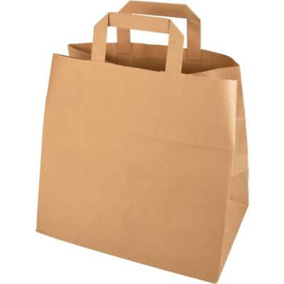 PAPSTAR Papier-Tragetasche, 320 x 170 x 270 mm, braun (EAN: 4002911864494)
