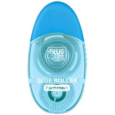 PLUS JAPAN Mini-Kleberoller LE TG-1512, 6 mm x 12 m, blau (EAN: 4977564708481)