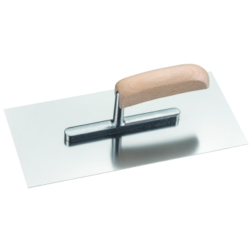 WESTEX Glättekelle Edelstahl, Holzgriff, 280 x 130 mm (EAN: 4013307484226)