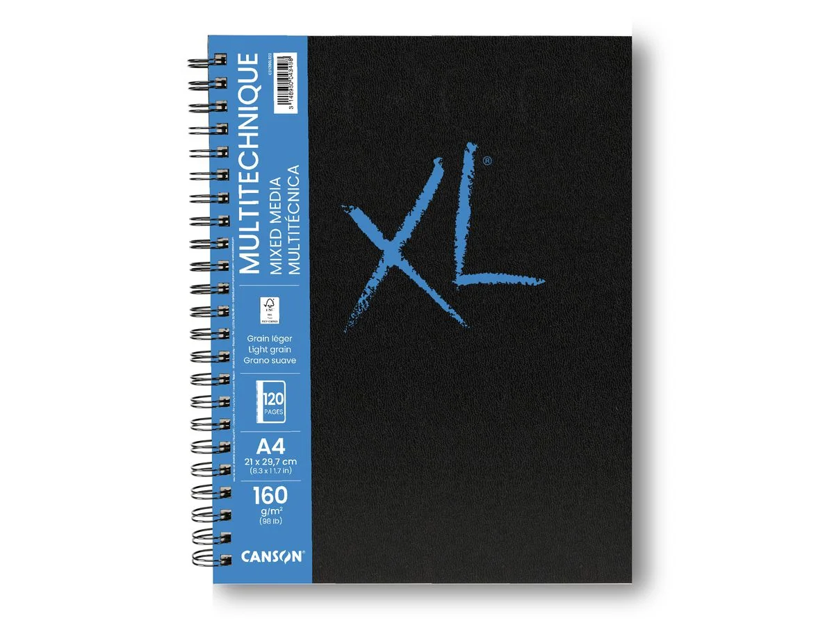 CANSON Skizzenbuch XL BOOK MIXED MEDIA, DIN A4 (EAN: 3148950043498)
