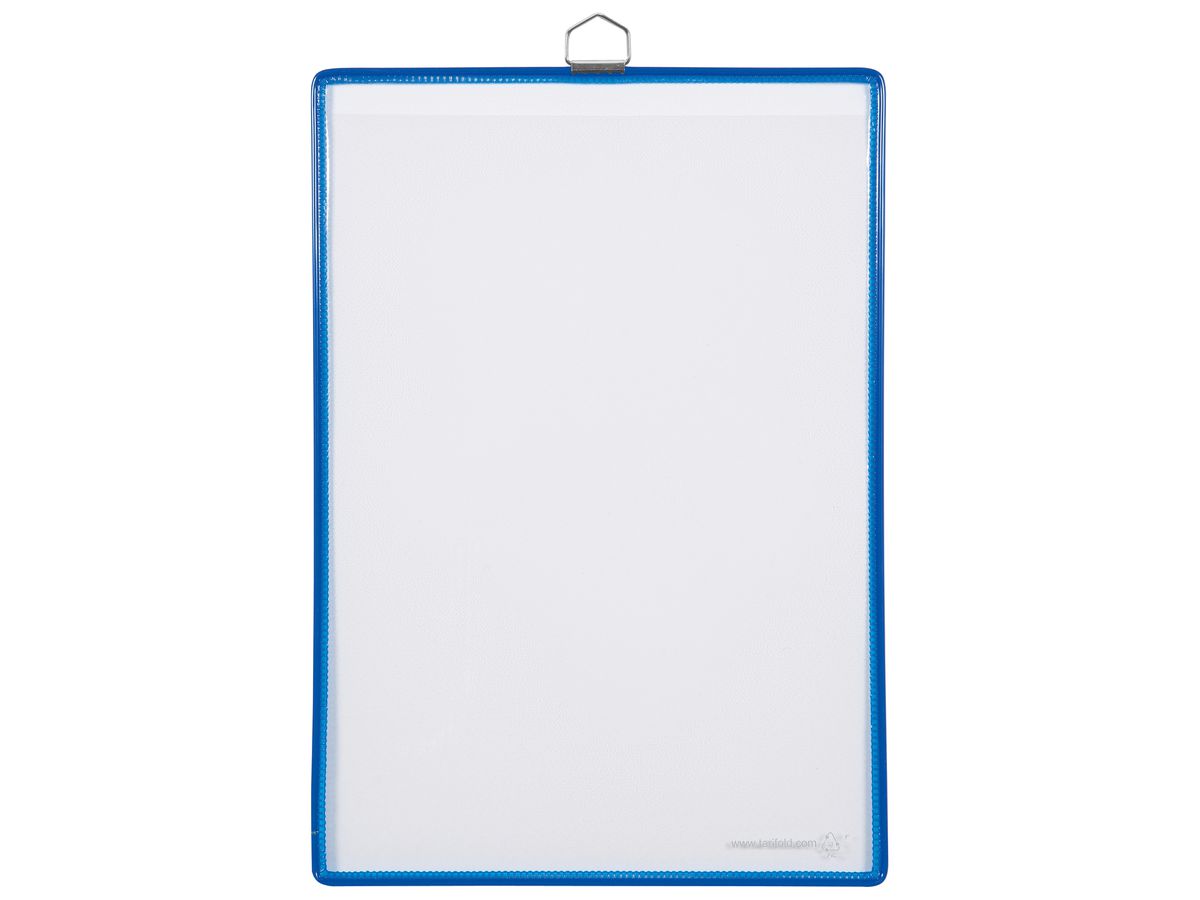 djois by tarifold Hängesichttafel, DIN A4 hoch, blau (EAN: 3377991545016)