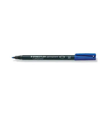 STAEDTLER Lumocolor Permanent-Marker 317M, blau (EAN: 4007817310595)