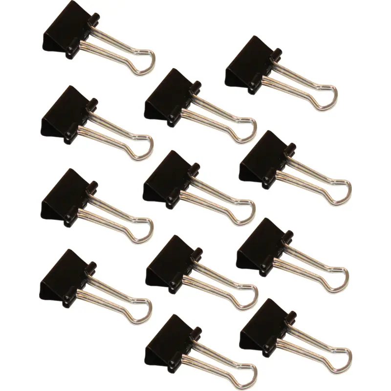 WEDO Foldback-Klammer, (B)19 mm, Klemmweite 7 mm, schwarz (EAN: 4003801019512)