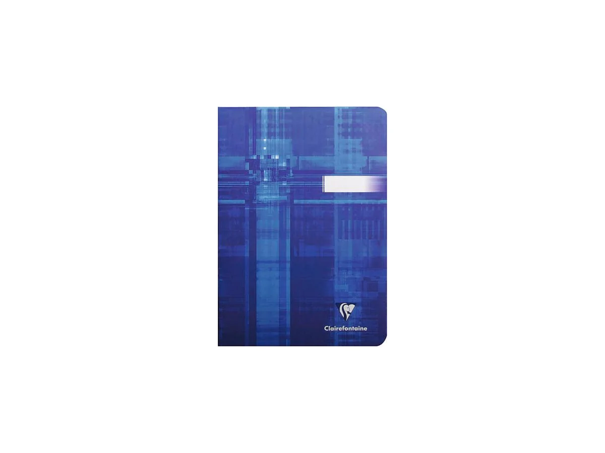 Clairefontaine Heft mit Fadenheftung, 170 x 220 mm, 96 Seiten, 5x5, coloris assortis (EAN: 3329680374209)